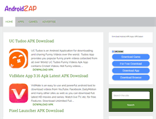 Tablet Screenshot of androidzap.com
